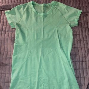 Lululemon Swiftly Tech Neon Green Shirt 10